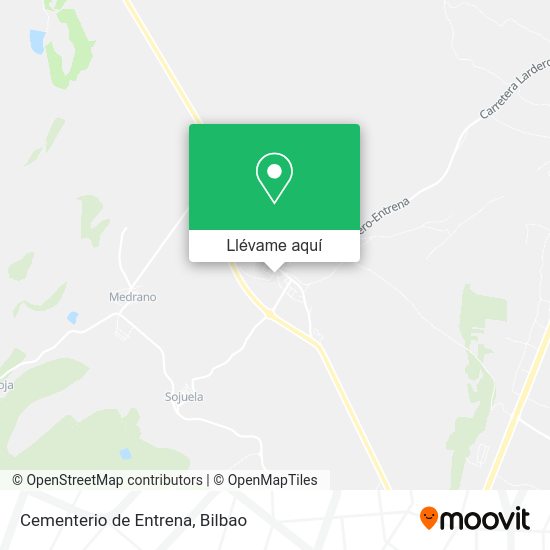 Mapa Cementerio de Entrena