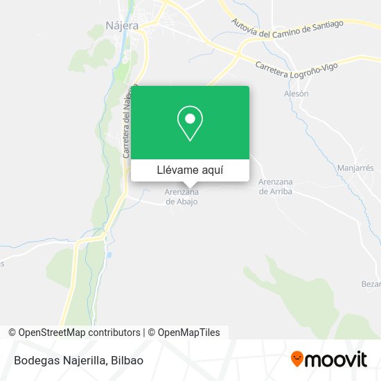 Mapa Bodegas Najerilla