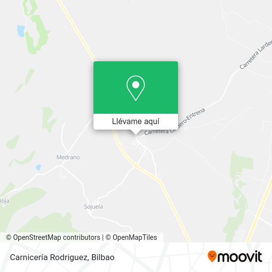 Mapa Carnicería Rodriguez