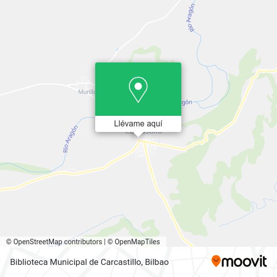 Mapa Biblioteca Municipal de Carcastillo
