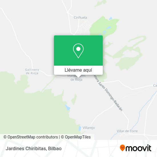 Mapa Jardines Chiribitas