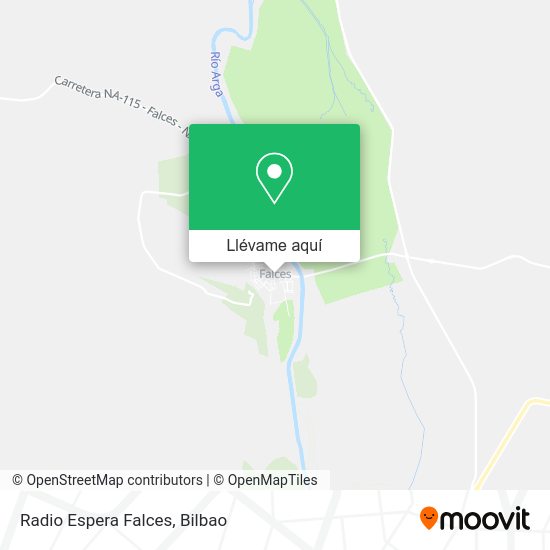 Mapa Radio Espera Falces