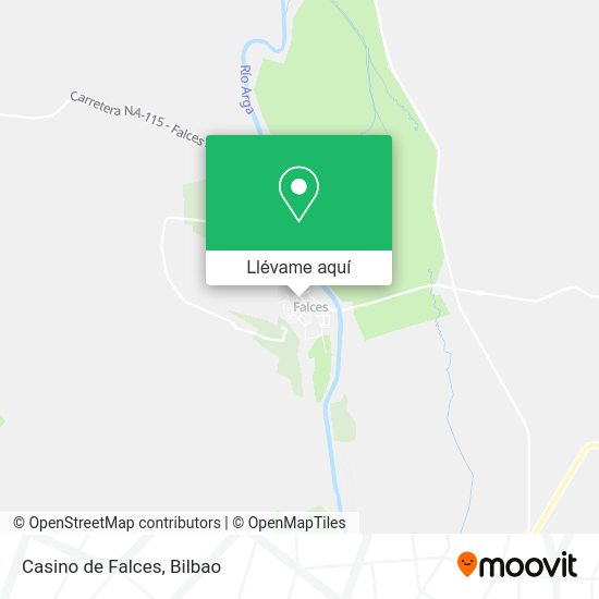 Mapa Casino de Falces