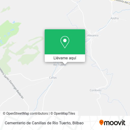 Mapa Cementerio de Canillas de Río Tuerto
