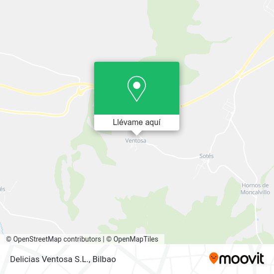 Mapa Delicias Ventosa S.L.