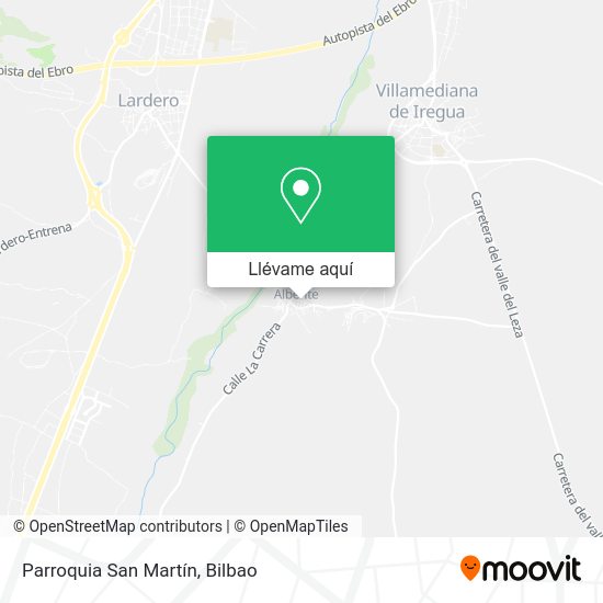 Mapa Parroquia San Martín