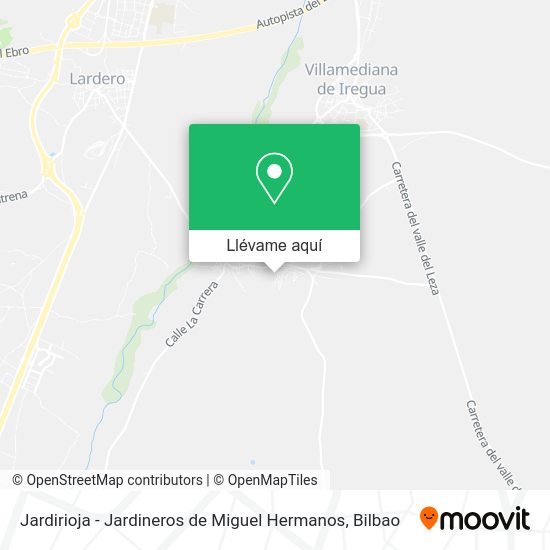 Mapa Jardirioja - Jardineros de Miguel Hermanos