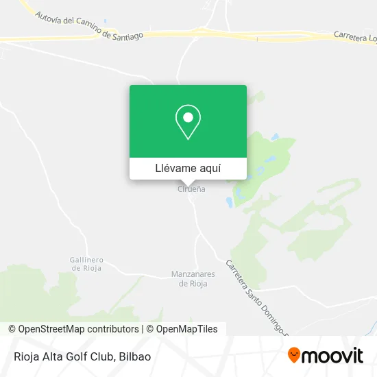 Mapa Rioja Alta Golf Club