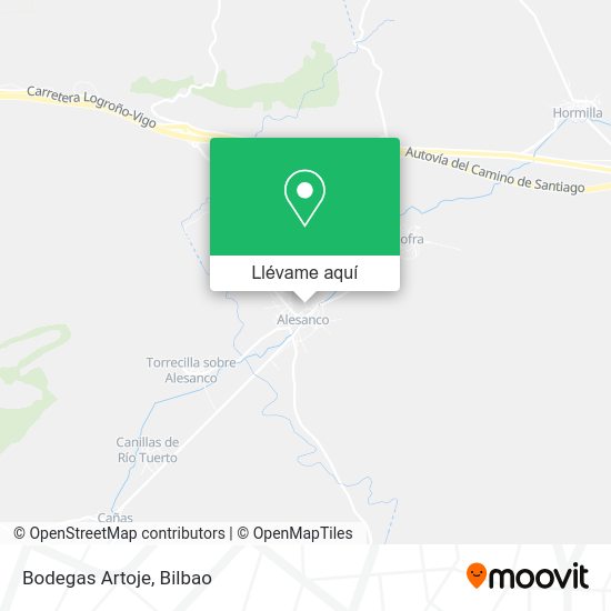 Mapa Bodegas Artoje