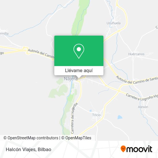 Mapa Halcón Viajes