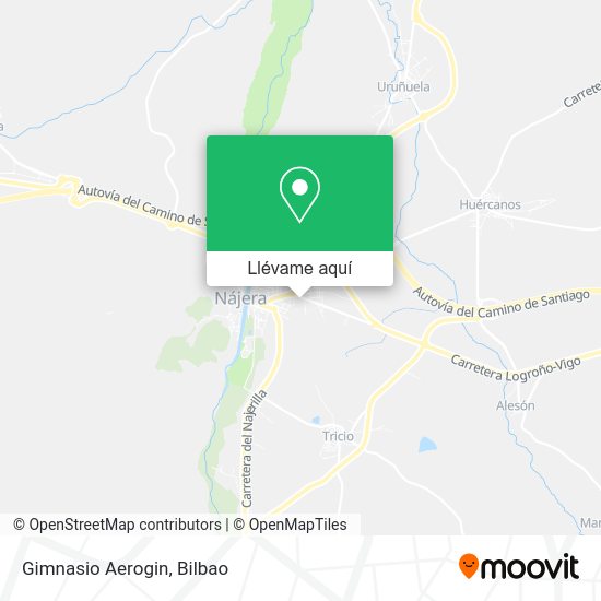 Mapa Gimnasio Aerogin