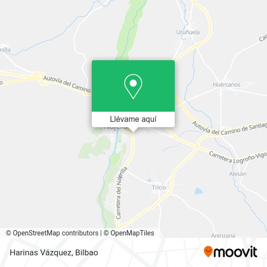 Mapa Harinas Vázquez