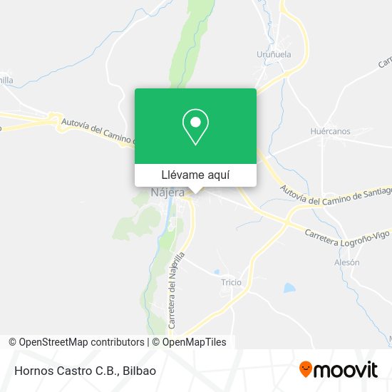 Mapa Hornos Castro C.B.