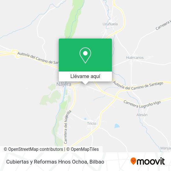Mapa Cubiertas y Reformas Hnos Ochoa