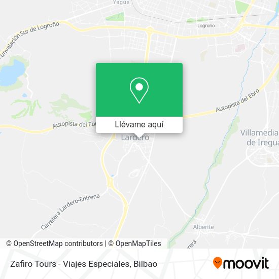 Mapa Zafiro Tours - Viajes Especiales