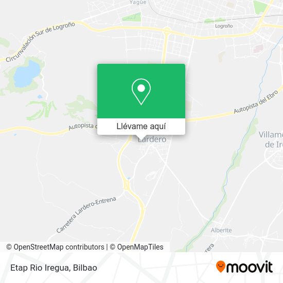 Mapa Etap Rio Iregua