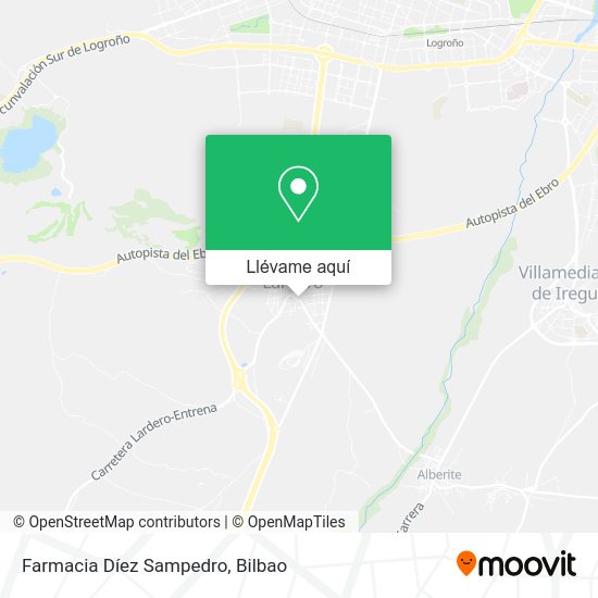 Mapa Farmacia Díez Sampedro