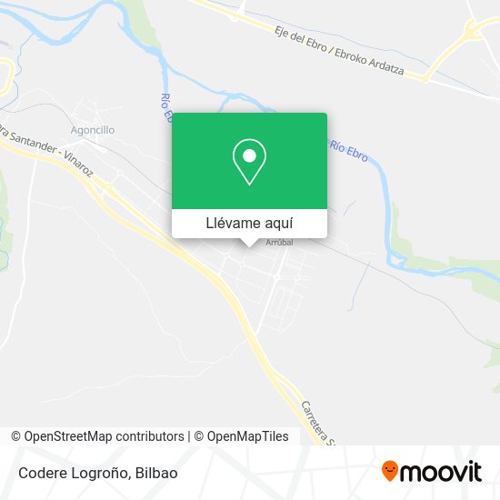 Mapa Codere Logroño