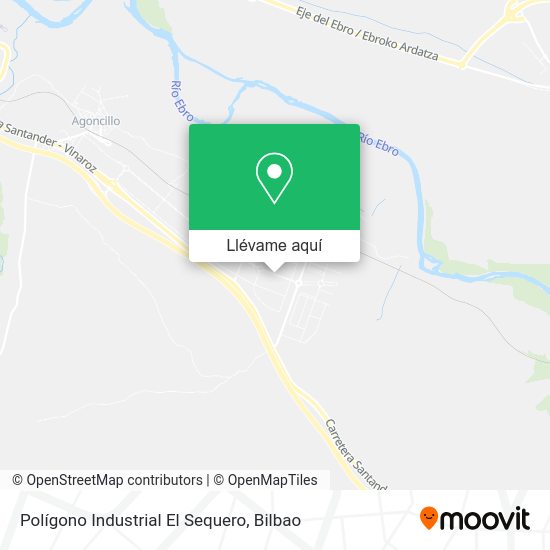 Mapa Polígono Industrial El Sequero