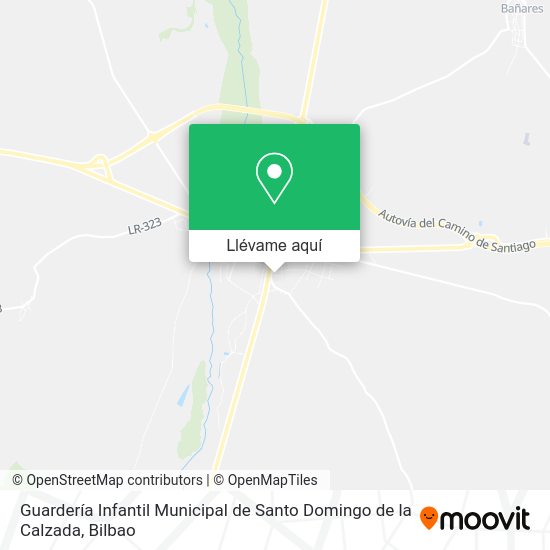 Mapa Guardería Infantil Municipal de Santo Domingo de la Calzada
