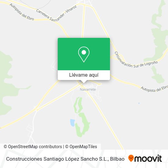 Mapa Construcciones Santiago López Sancho S.L.