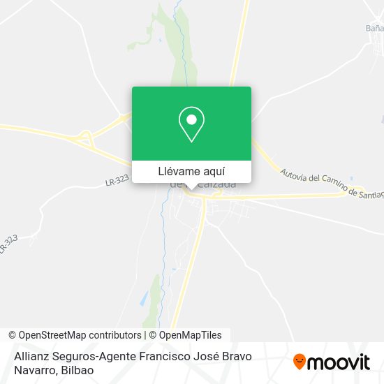Mapa Allianz Seguros-Agente Francisco José Bravo Navarro