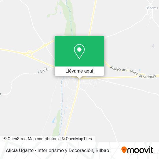 Mapa Alicia Ugarte - Interiorismo y Decoración