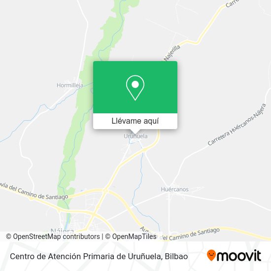Mapa Centro de Atención Primaria de Uruñuela
