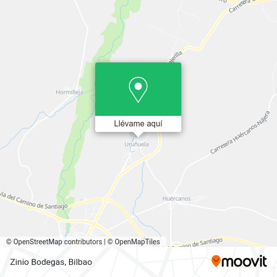 Mapa Zinio Bodegas