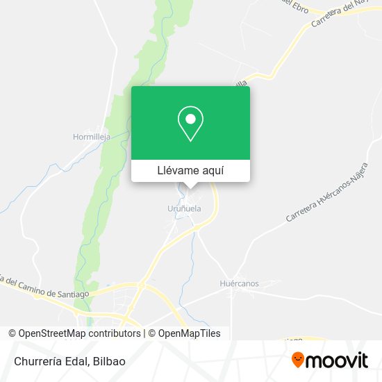 Mapa Churrería Edal