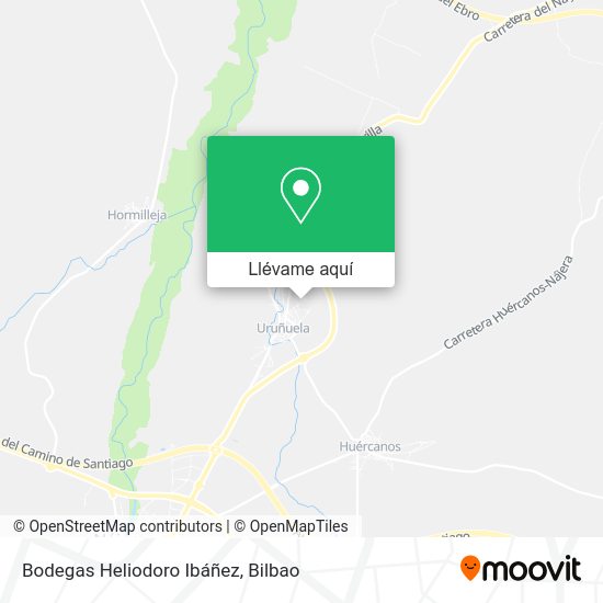 Mapa Bodegas Heliodoro Ibáñez