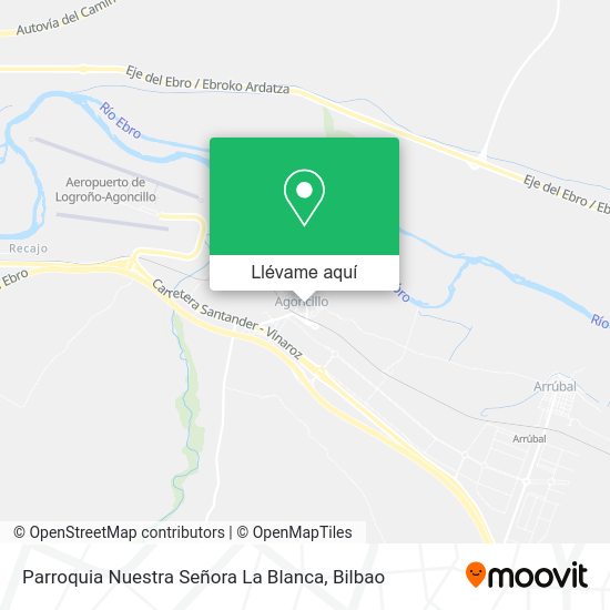 Mapa Parroquia Nuestra Señora La Blanca