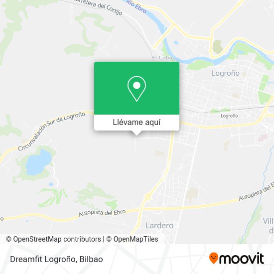 Mapa Dreamfit Logroño