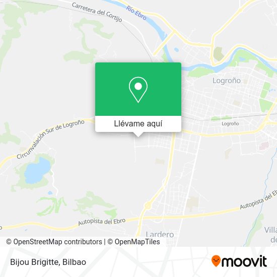 Mapa Bijou Brigitte
