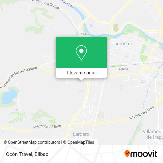 Mapa Ocón Travel