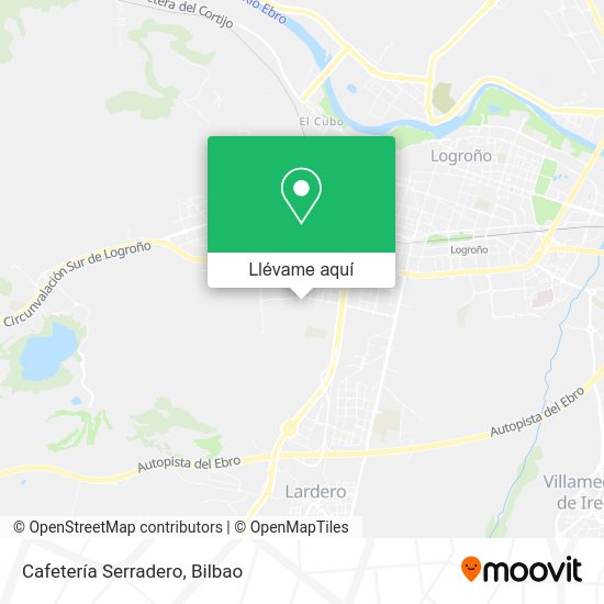 Mapa Cafetería Serradero