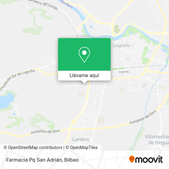 Mapa Farmacia Pq San Adrián