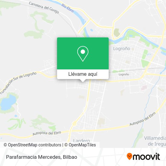 Mapa Parafarmacia Mercedes