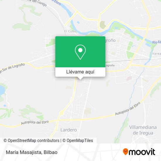 Mapa María Masajista