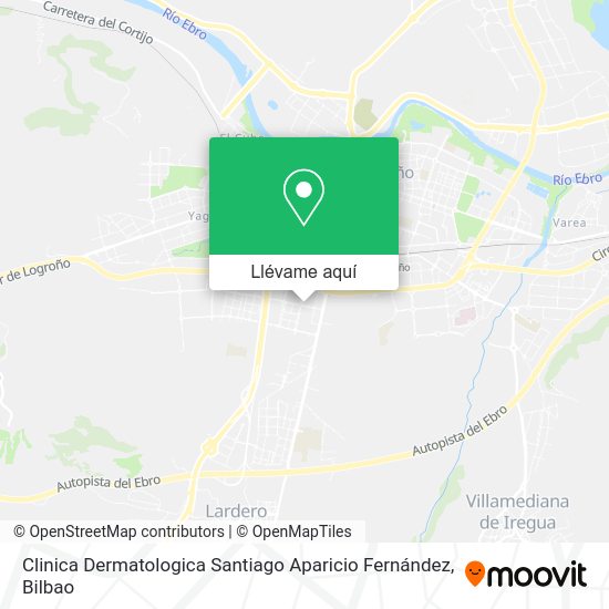 Mapa Clinica Dermatologica Santiago Aparicio Fernández