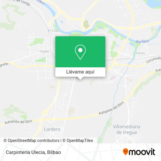 Mapa Carpintería Ulecia
