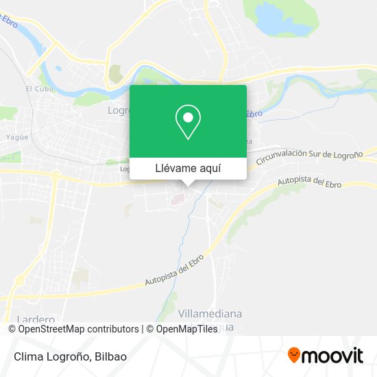 Mapa Clima Logroño