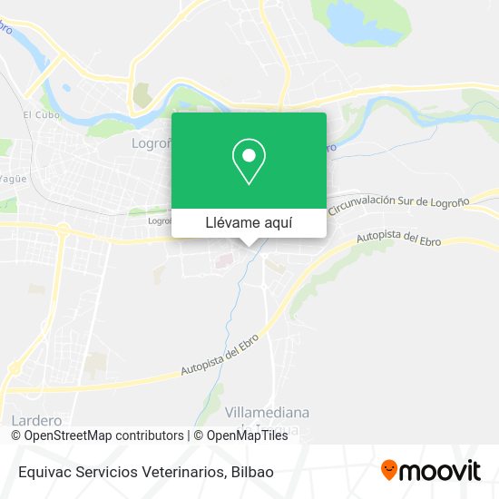 Mapa Equivac Servicios Veterinarios
