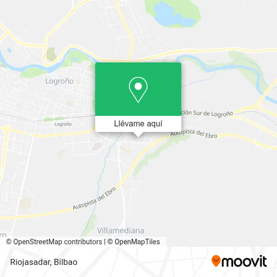 Mapa Riojasadar