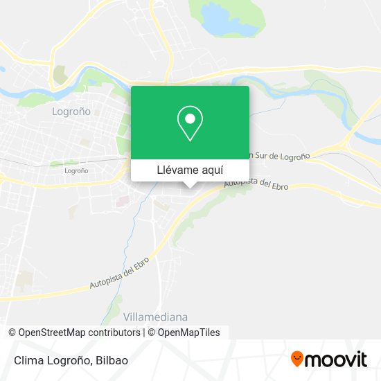 Mapa Clima Logroño