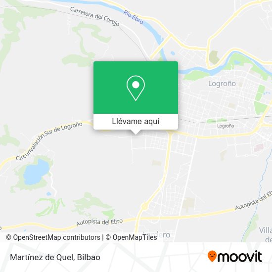 Mapa Martínez de Quel
