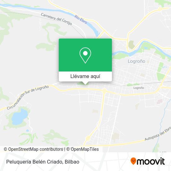 Mapa Peluquería Belén Criado