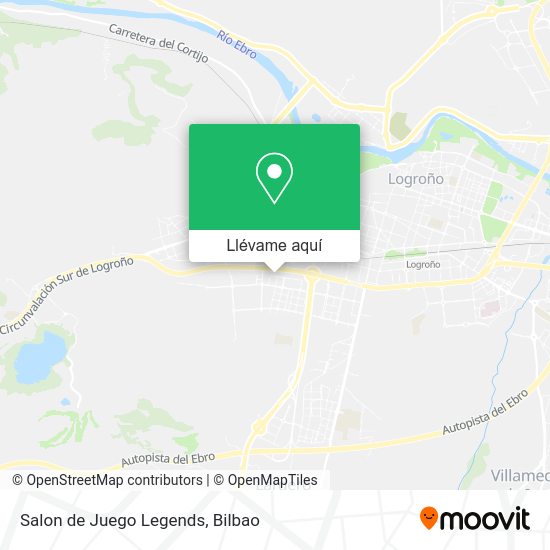 Mapa Salon de Juego Legends