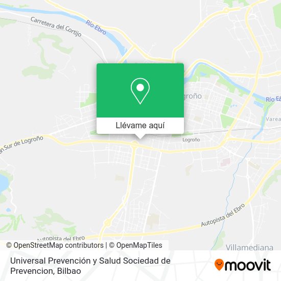 Mapa Universal Prevención y Salud Sociedad de Prevencion