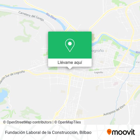 Mapa Fundación Laboral de la Construcción